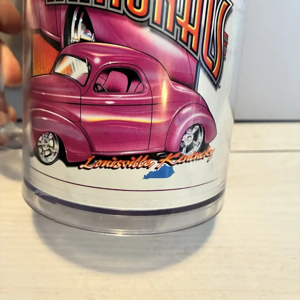 2000 Street Rod Nationals Louisville KY 31st Annual Plastic Beer Mug Automobilia